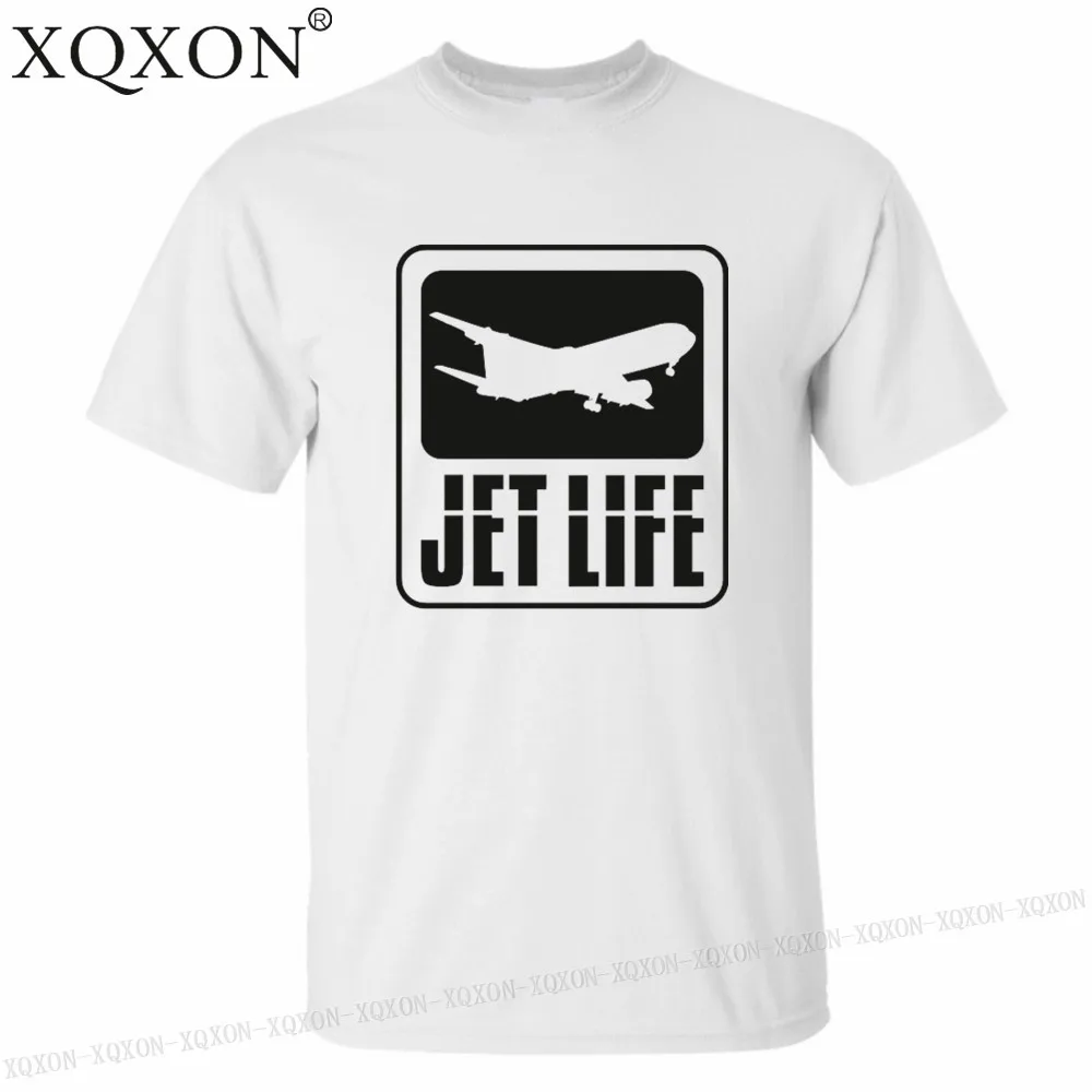 Футболка XQXON jetset с рисунком самолета путешествий отпуска летняя 100%