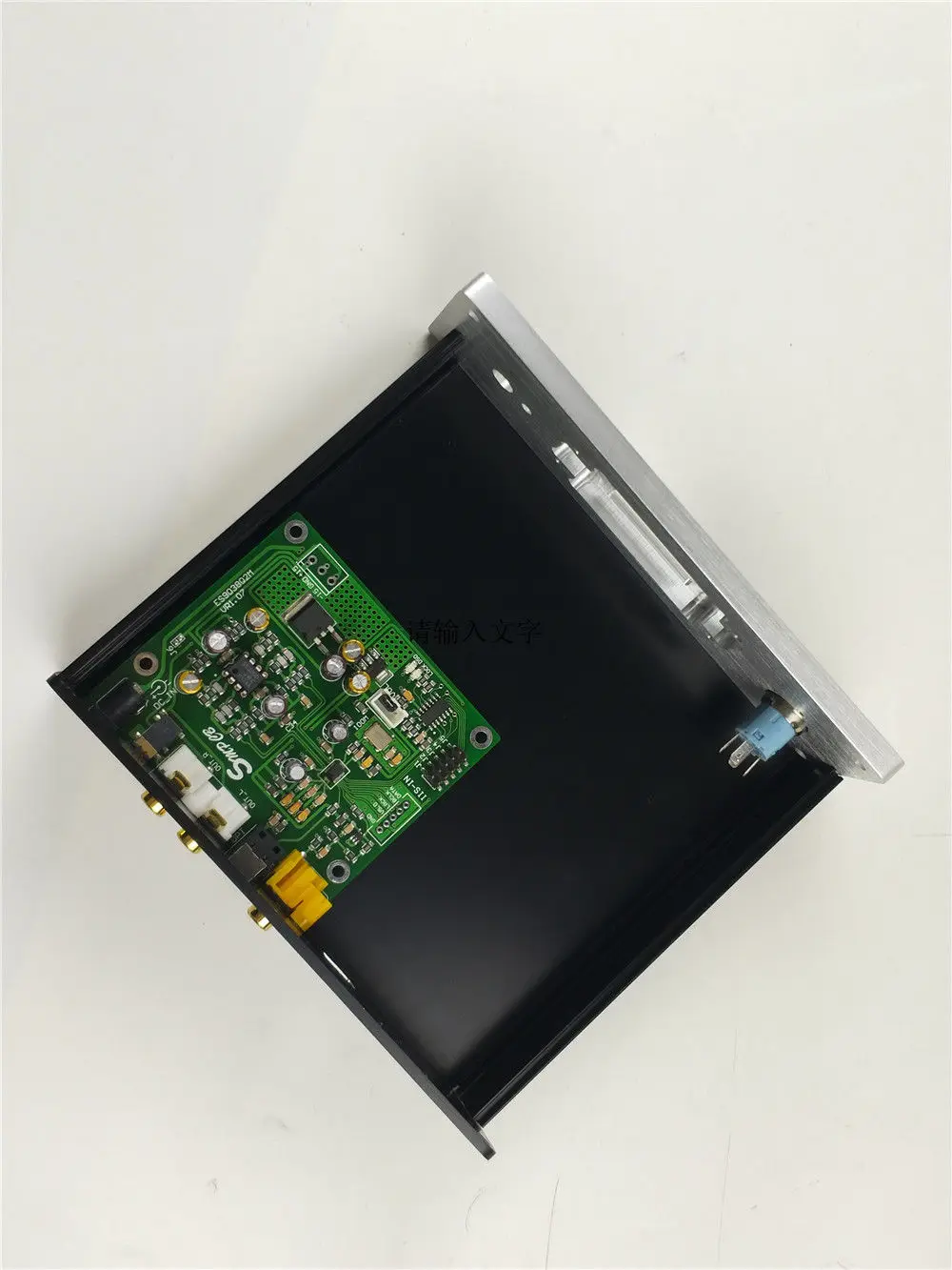 Мини чехол для ES9038Q2M DAC шасси с tft экраном + Синяя светодиодная кнопка