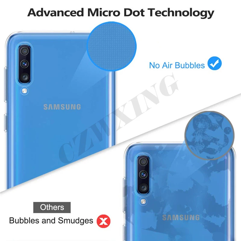 Чехол для Samsung Galaxy A70 чехол Мягкая силиконовая задняя крышка телефона A 70 A705 SM-A705F