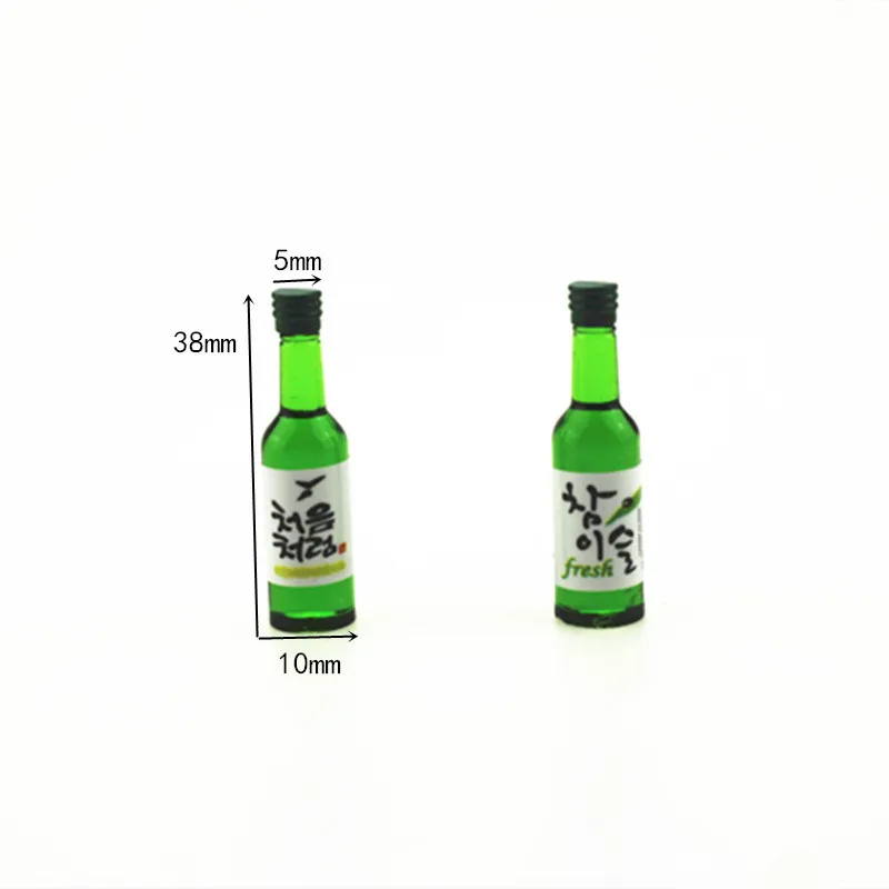 1/12 кукольный домик миниатюрная бутылка вина мини пластиковый Кукольный дом