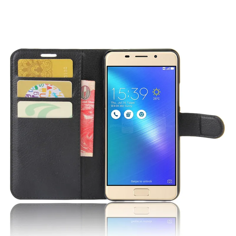 Для asus Zenfone Peg 3 S Max ZC521TL Чехол Флип PU кожаный бумажник чехол для телефона ZC521T |