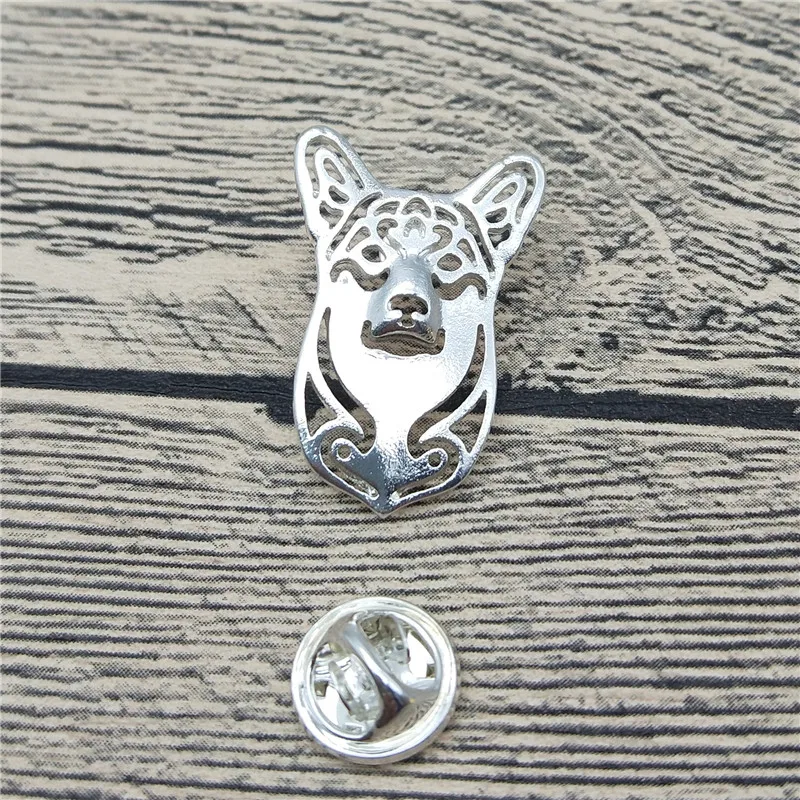 Новые броши и булавки Pembroke Welsh Corgi Модные металлические для костюмов мужские