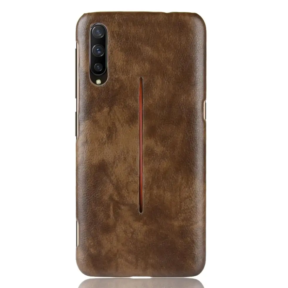 ДЛЯ Vivo iQOO/vivo X27 классический личи кожа текстура ударопрочный Жесткий ПК PU