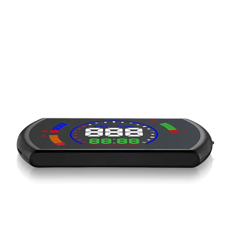 YASOKRO HUD Дисплей Цифровой спидометр автомобильный OBD2 лобовое стекло проектор со