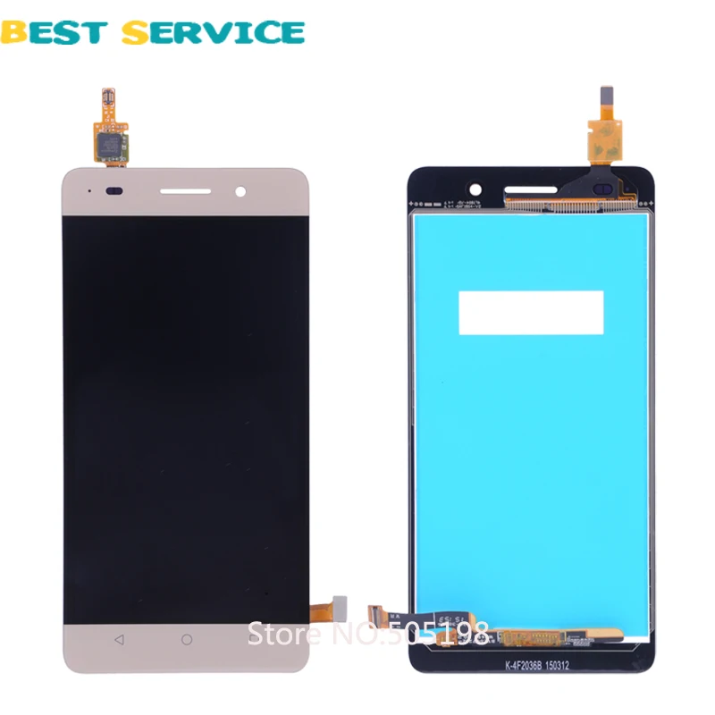 100% протестированный для Huawei Honor 4C ЖК-дисплей дигитайзер с сенсорным экраном в