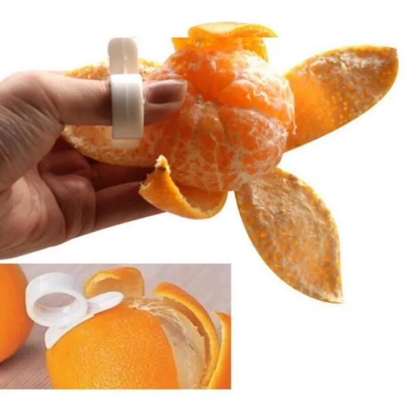 CTREE 3 шт./лот продажа креативное кольцо Улитка декоратор с гранатом Pomelo оранжевый