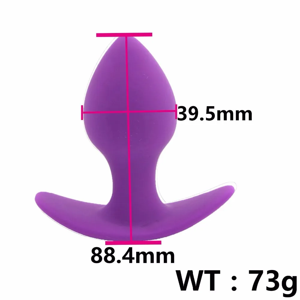 YEMA маленькая Анальная пробка для начинающих водонепроницаемый силиконовый