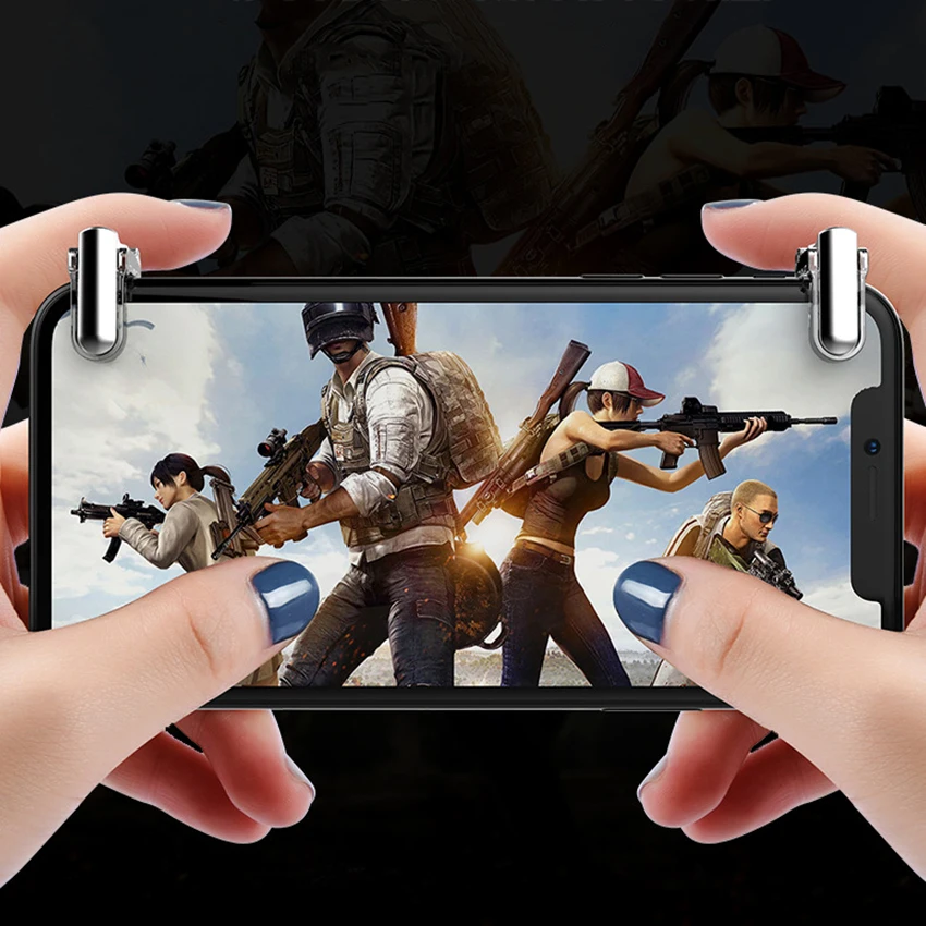 Для PUBG мобильный игровой контроллер геймпад триггер Aim Кнопка L1R1 джойстик для шутеров для IPhone Android телефон игровой коврик