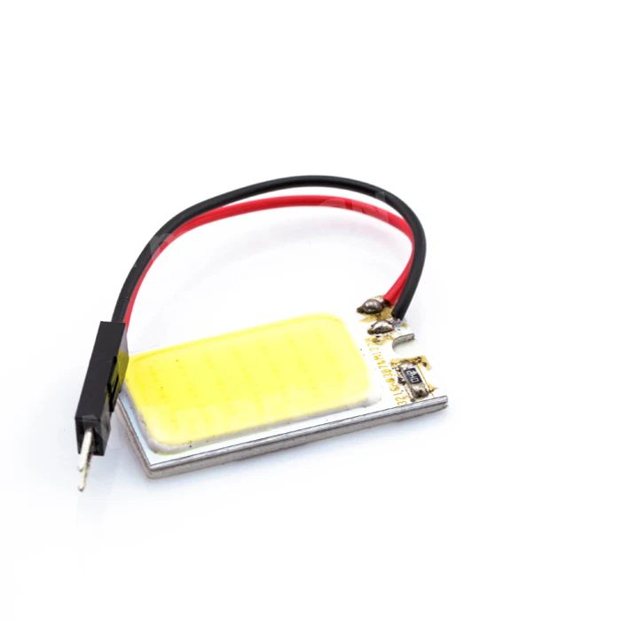 Супер яркий COB Чип светодио дный 18 smd салона T10 гирлянда автомобильный адаптер