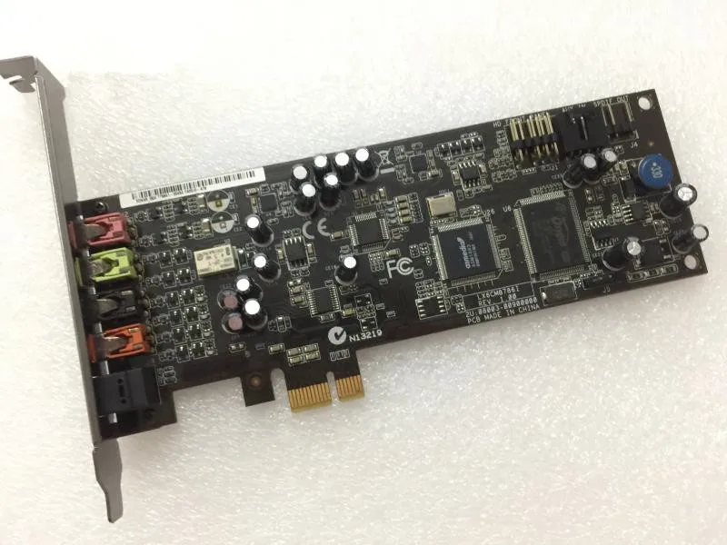 (Б/у) оригинальная профессиональная звуковая карта ASUS Xonar DGX интерфейс PCI E 5 1