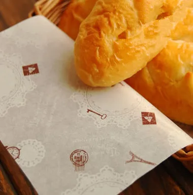 

200 Eiffel Tower Sandwich Wrap Paper,Hamburger Food Packaging Paper Greaseproof