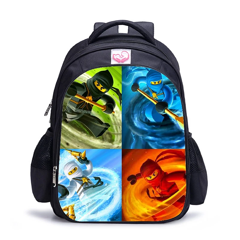 1pc bacpack 6 16 дюймовое железо человек Халк ниндзя детские школьные сумки ортопедические школьный рюкзак для детей мальчиков Mochila Infantil сумки с рисунком - Цвет: 1pc bacpack 6