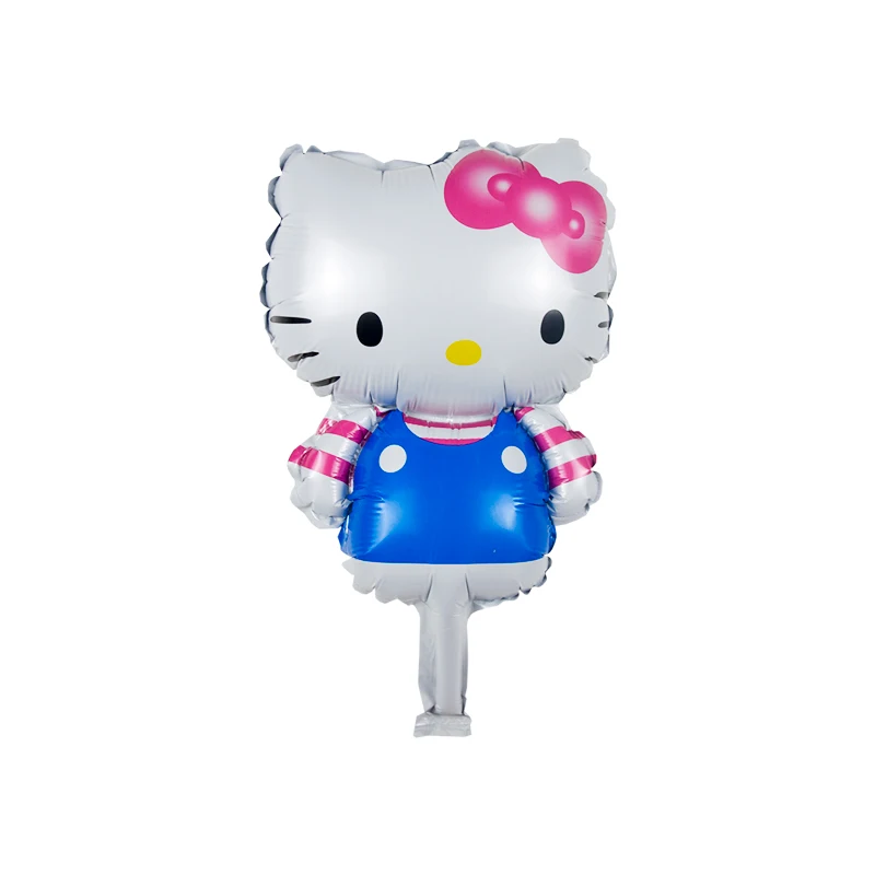 KUAWANLE 100 шт./лот мини воздушный шар Hello Kitty мультяшный Кот KT фольгированные