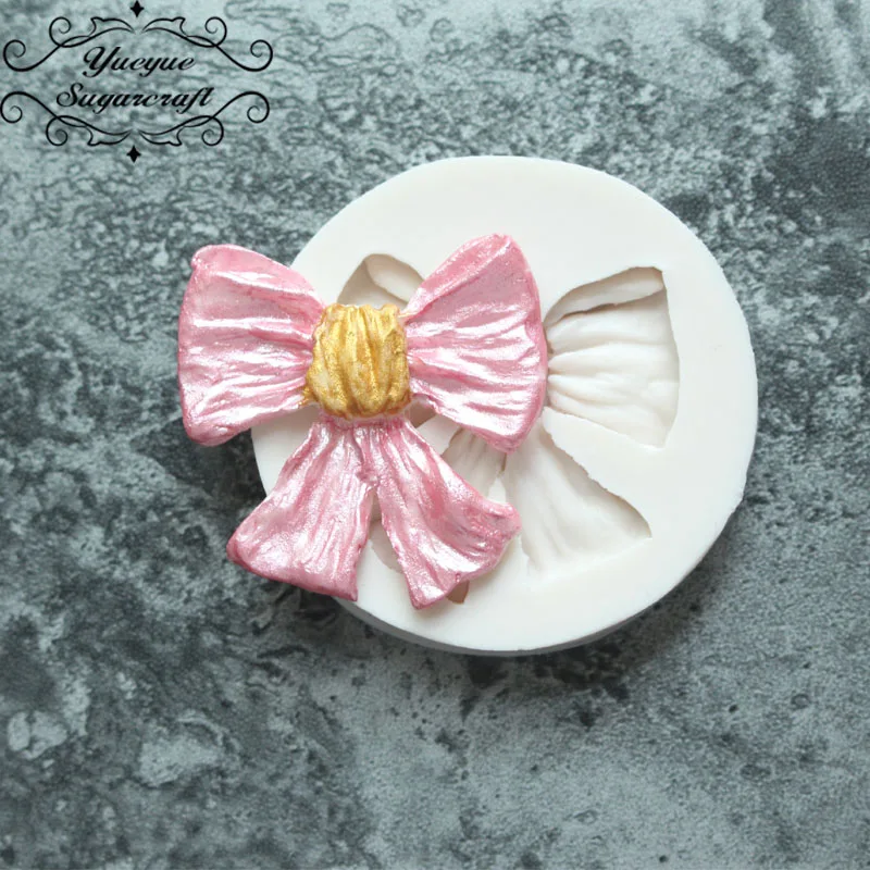 Yueyue Sugarcraft лук/силиконовая форма в виде бабочки помадка торт украшения