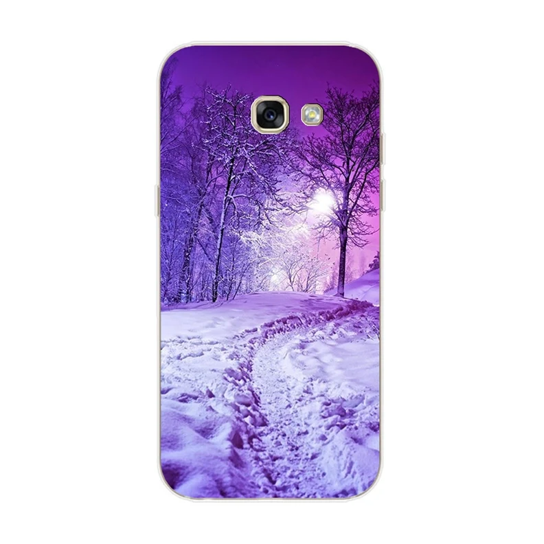 Case For Samsung Galaxy A5 2017 Cute Animal Soft Silicone Cover Coque A 520 F 5.2&quot Fundas Bumper Capa |