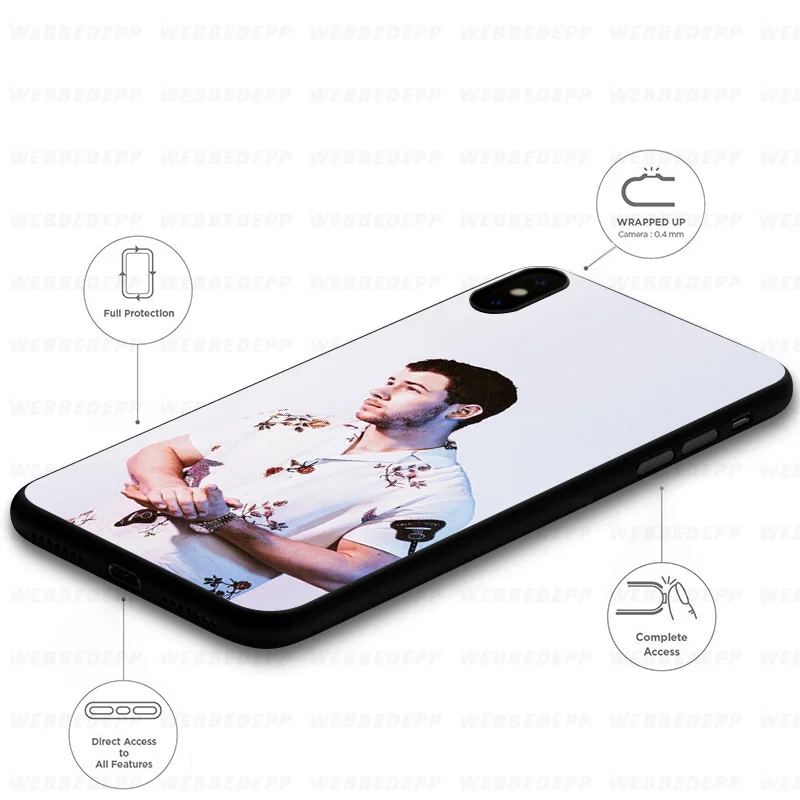 Мягкий чехол Jonas Brothers Nick jonas для Huawei Mate Honor 20 6A 7A 7C 7X8 9X10 View 10 Lite Pro 30 |