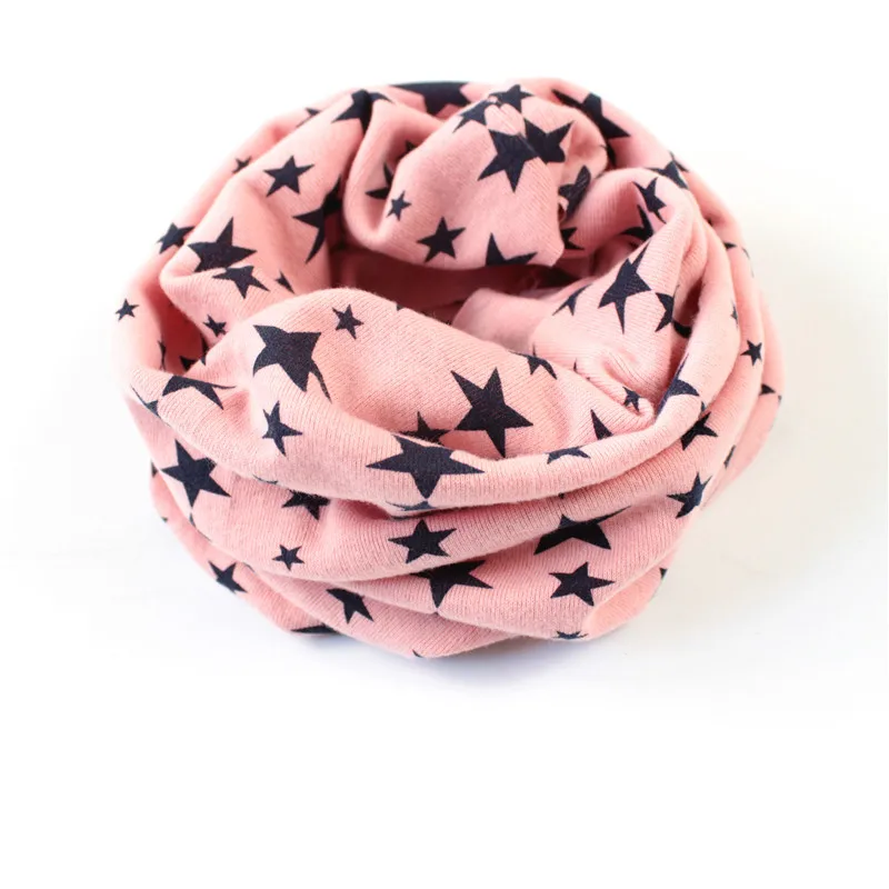 Baby Boy Girl Toddler Infant Children Cotton Soft Cute Winter Star Hats scarf new children's collars cotton knitted hats | Детская