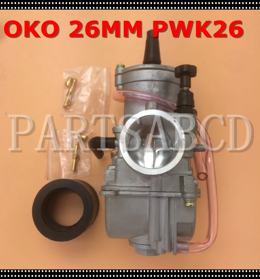 Гоночный мотоциклетный карбюратор OKO PWK26 PWK 26 мм скутер квадроцикл мотовездеход