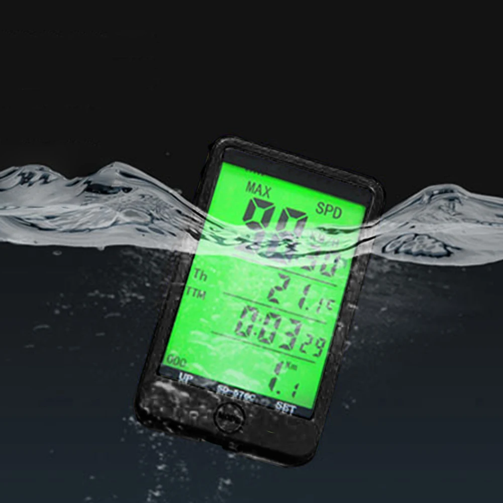 Велосипедный компьютер водостойкий Многофункциональный проводной велосипедный
