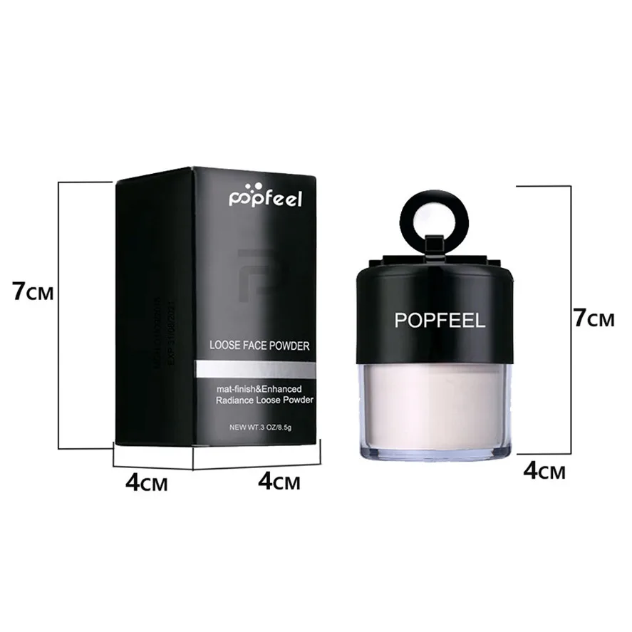 Новая свободная пудра POPFEEL 1 шт. для макияжа яркий цвет матовый порошок