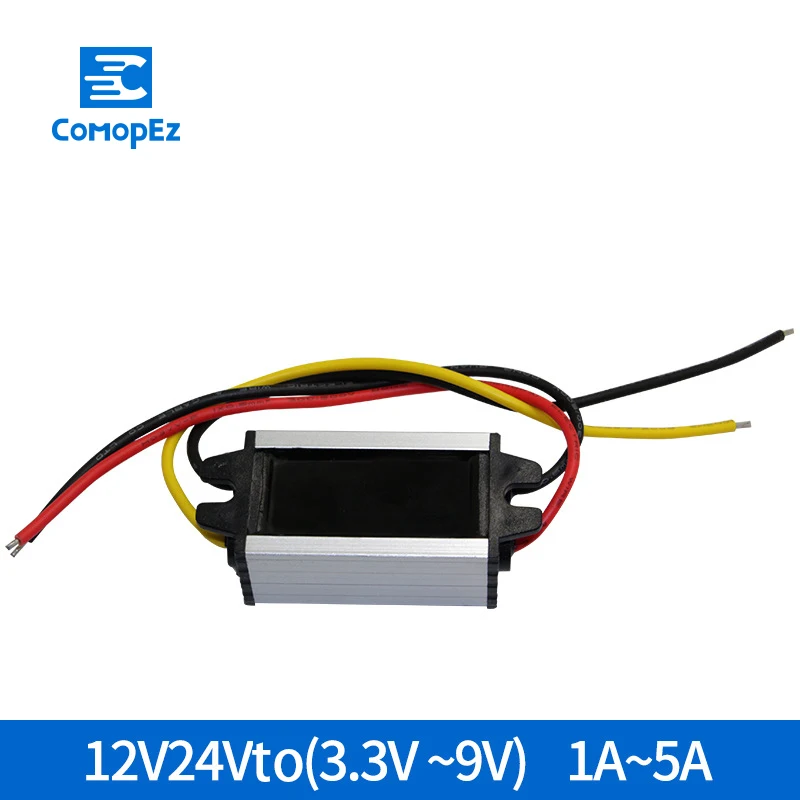 12V/24V to 3.3V 3.7V 4.2V 5V 6V 7.5V 9V DC Converter Input Car Boat Step Down Power Supply Step-down Module | Обустройство дома