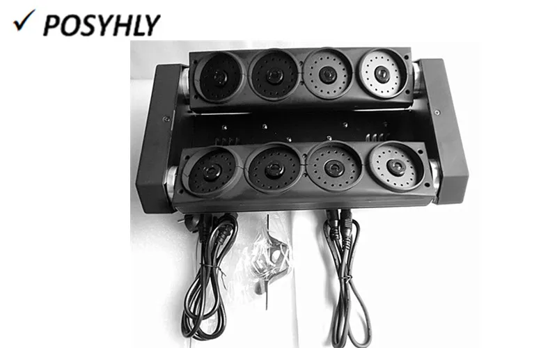 RGB led Паук свет движущаяся головка лазерные огни dmx512 управления луч света