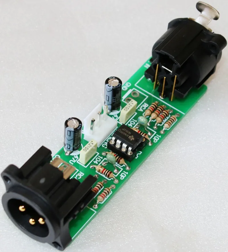 NE5532 Op amp предусилитель баланса/несбалансированный конверсионный баланс/баланс в