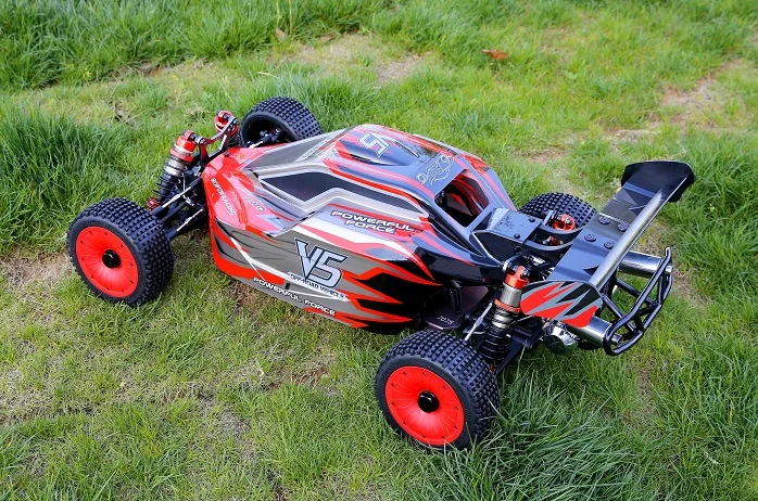 Rovan 4WD V5 внедорожный транспортное средство с дистанционным управлением с 45cc мощный 2-х тактный бензиновый двигатель