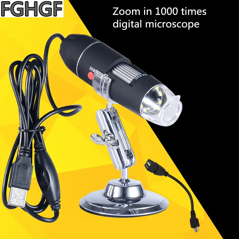 Цифровой микроскоп S9 Zoom 1000 раз мобильный телефон ремонт увеличительное стекло