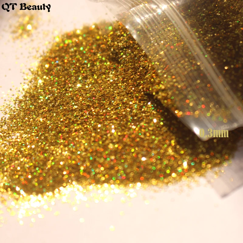 

1 Bag Laser Hexagon Shape Nail Art Glitter Powder Dust Nail Manicure Sequins Nail DIY Sparkly Paillette Tips 0.3mm Wholesale