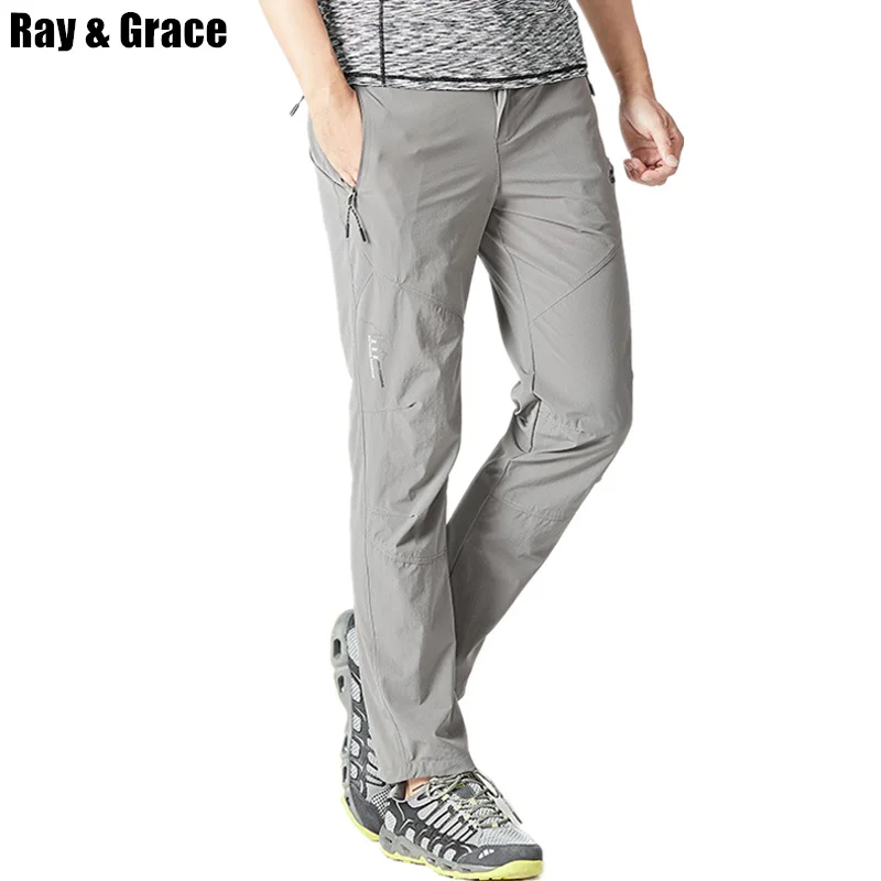 RAY GRACE брюки для отдыха на открытом воздухе летние мужские быстросохнущие
