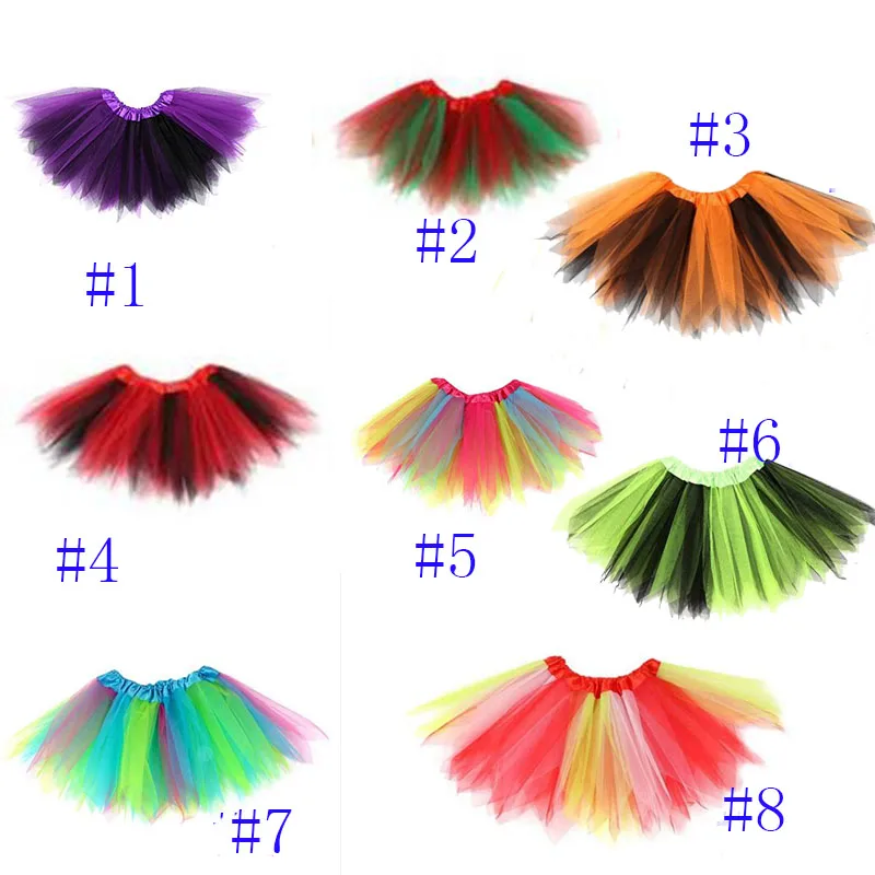 НОВАЯ РОЖДЕСТВЕНСКАЯ юбка пачка на Хэллоуин детская для вечерние одежда