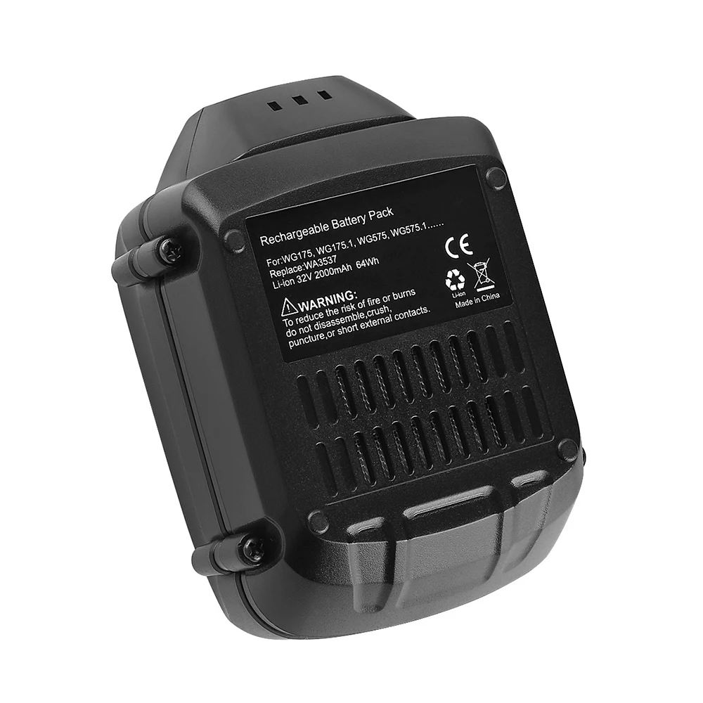 32 V 2.0A 2000 mah литий-ионная аккумуляторная батарея WA3537 портативная сменная батарея для WORX WG175 WG575 WG924 WG575.1 электроинструмент