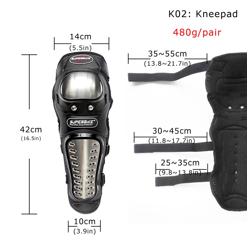 Защитный наколенник для мотоцикла комбинированная защита колена из