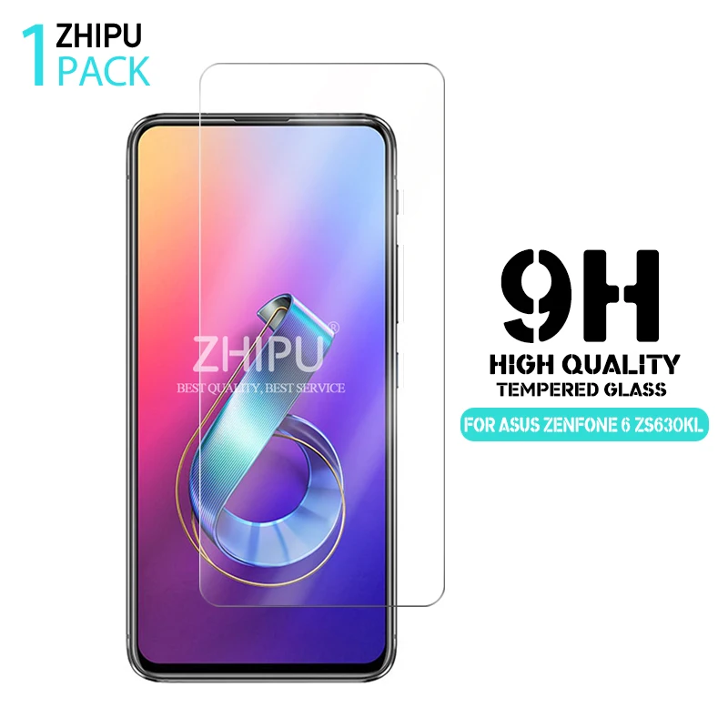 Закаленное стекло для Asus Zenfone 6 ZS630KL защита экрана 2.5D 9H закаленное 6z защитная
