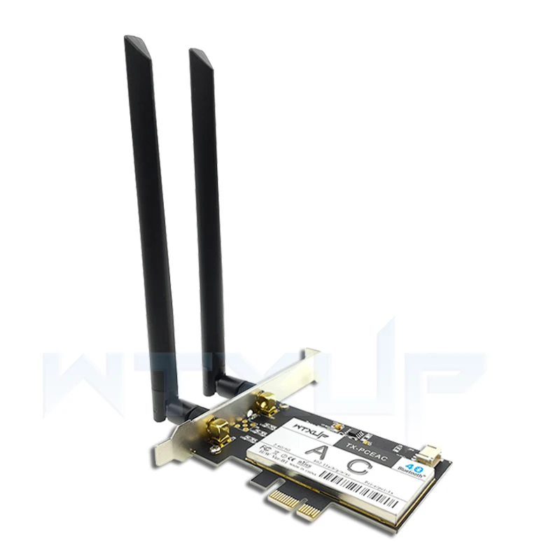 QCNFA364A для Bigfoot Killer 1535 PCIE 1Х настольных ПК 802.11AC 2 4G/5G Bluetooth 4 1 Wifi сетевая карта 867 Мбит/с