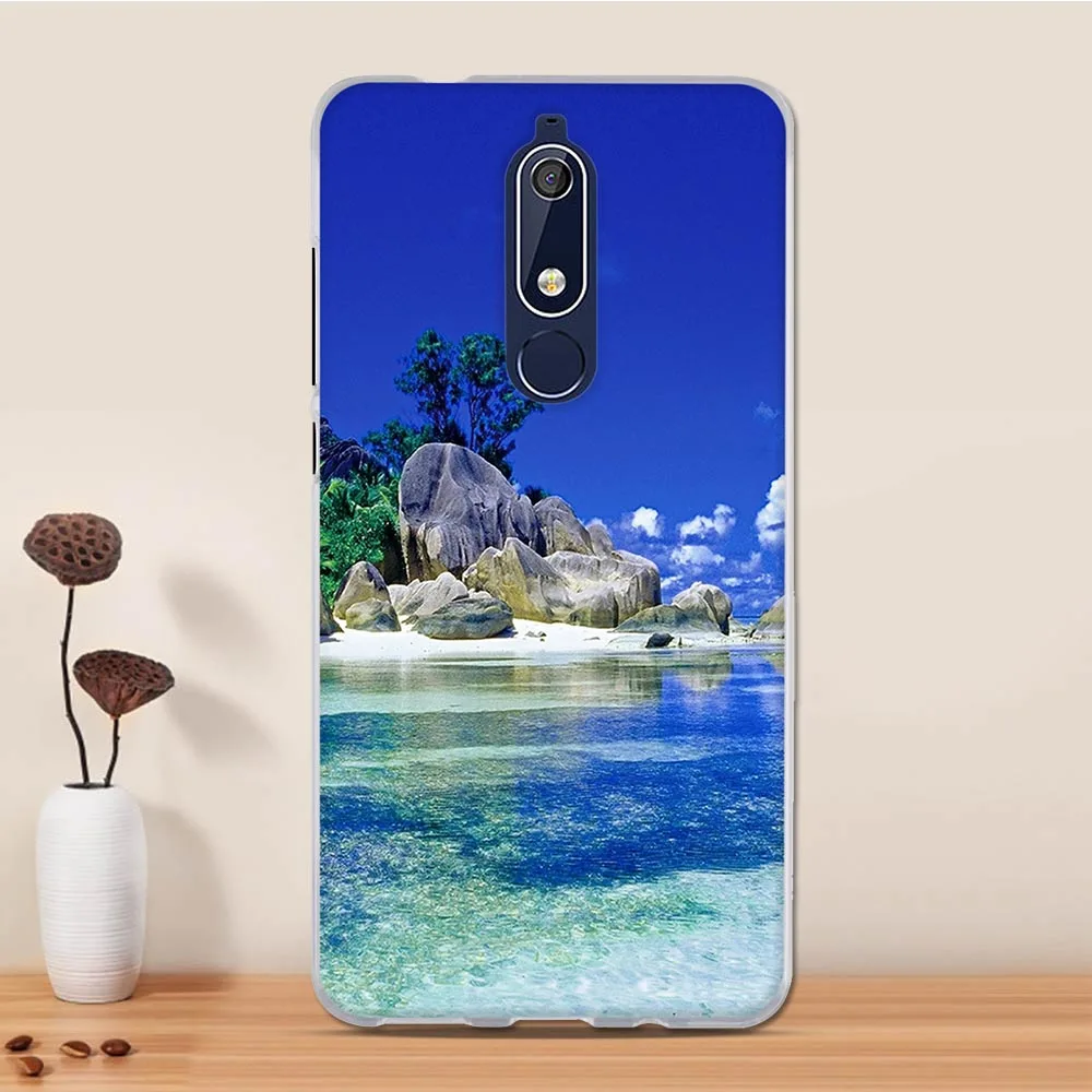 15 Чехол для Nokia 5,1 чехол силиконовый 3D мягкий чехол для телефона из ТПУ для Nokia5.1 Nokia 5. 1 Funda Coque для Nokia 5,1 чехол Capa Shell - Цвет: 15