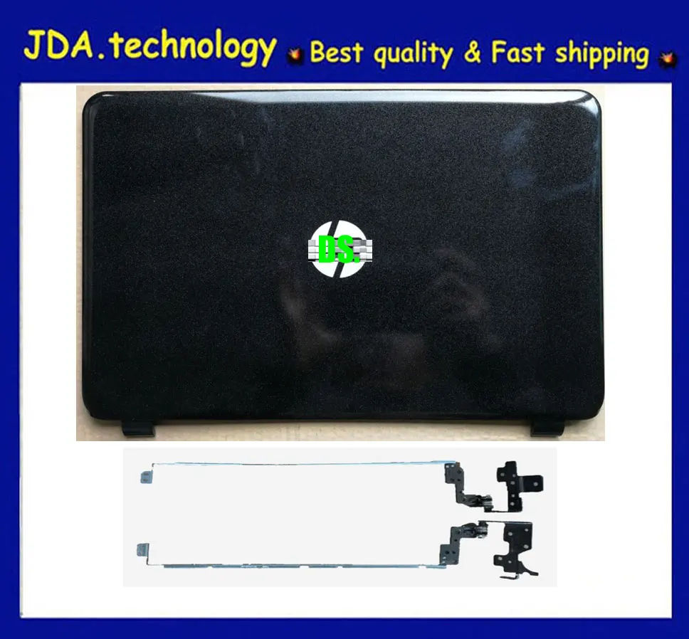 LCD back cover hinge Wellendorff Глянцевый для hp 250 255 G3 15-G 15-R 15-H 15Z-G 760967-001 15-G001XX 15-G010DX задняя крышка и передняя рамка и петли - Цвет: LCD back cover hinge