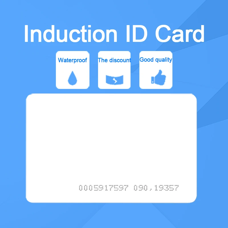 100 шт. EM4100 125 кГц RFID TK4100 смарт карта Rfid Ключ бирка контроль доступа Porta Chave Наклейка