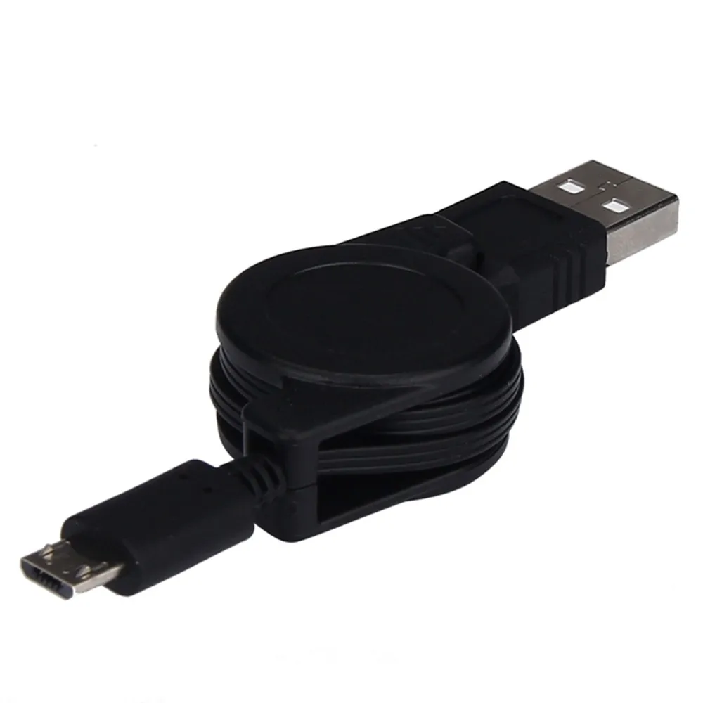 V8 передачи Зарядное устройство Micro USB кабель для передачи данных для samsung Galaxy S7 S7edge Телескопический кабель USB для подключения с ПК/ноутбука через USB порт