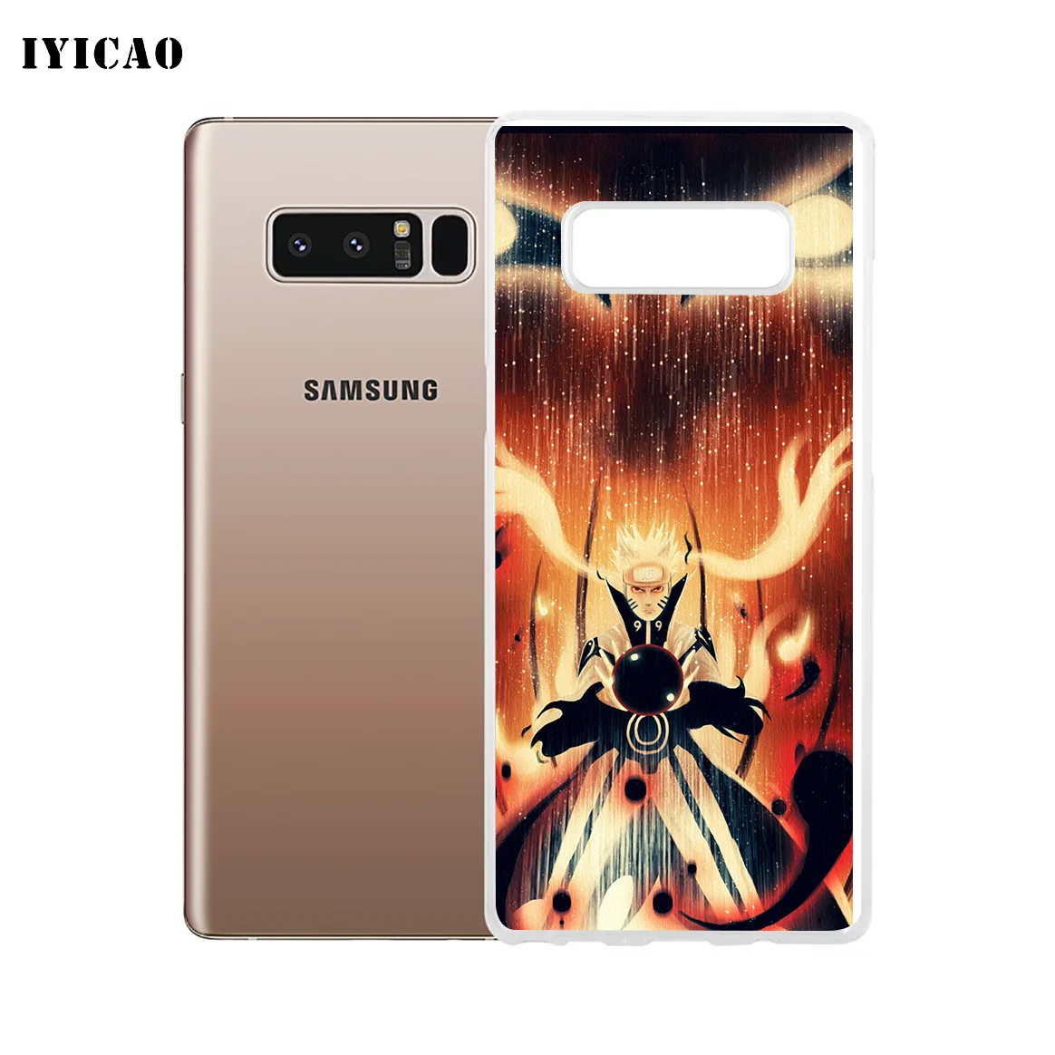 IYICAO с рисунком из аниме Наруто Gaiden Мягкий силиконовый чехол для телефона samsung A5 A6
