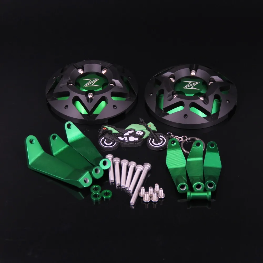 RiderJacky аксессуары для мотоциклов Z900 CNC защита двигателя крышка для Kawasaki Z900 Z900