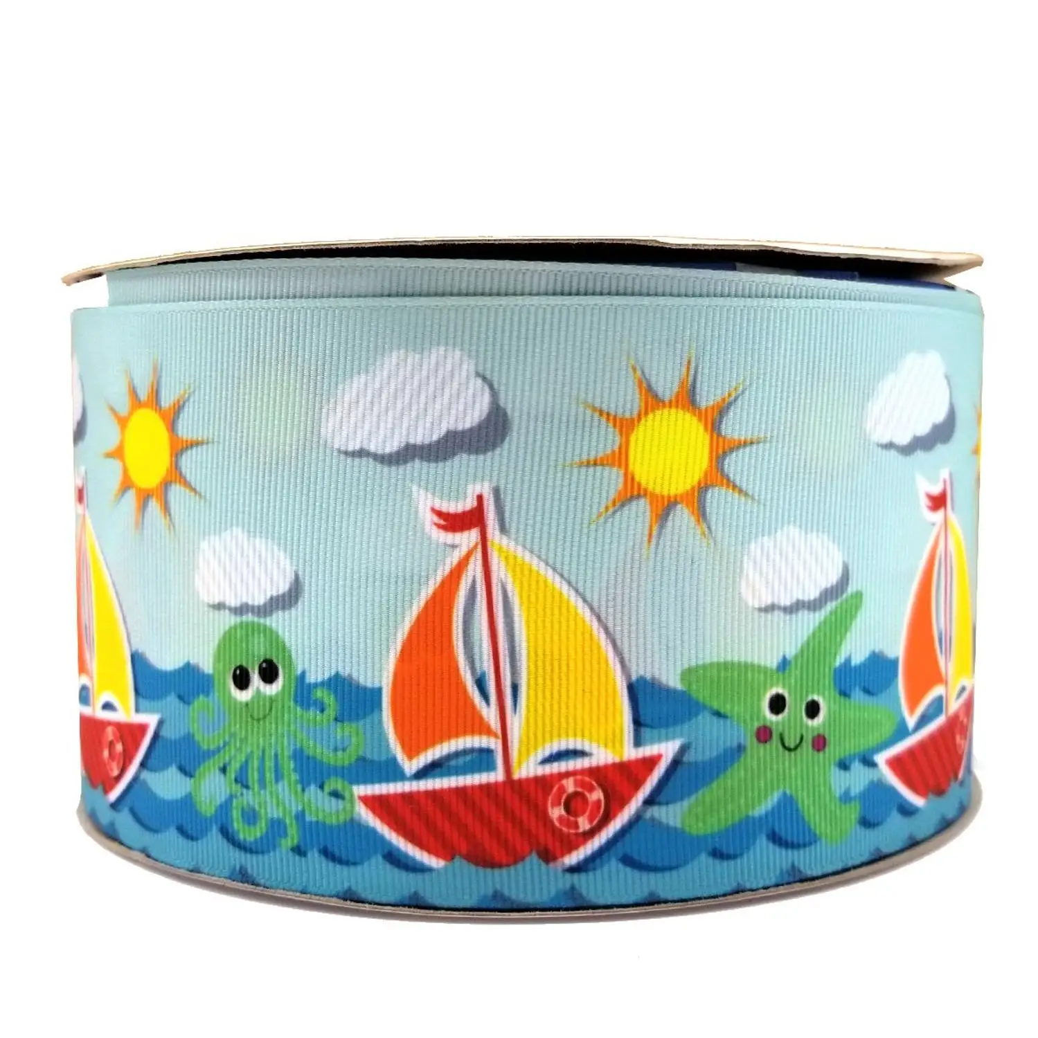 50 ярдов мультфильм напечатанный grosgrain ленты 27767