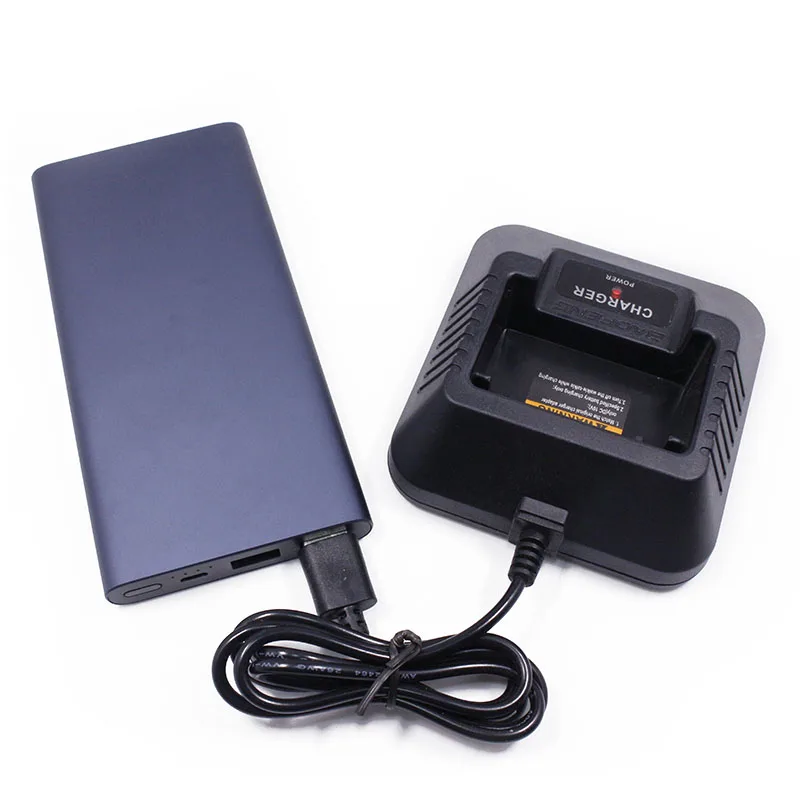 Baofeng UV 5R USB настольное зарядное устройство для 5RE DM Plus li ion CB Радио рация