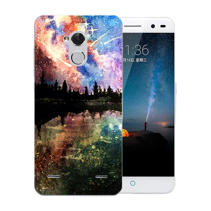 Роскошные Матовые чехлы 5 0 дюйма для ZTE Blade V7 Lite Прозрачный мягкий силиконовый