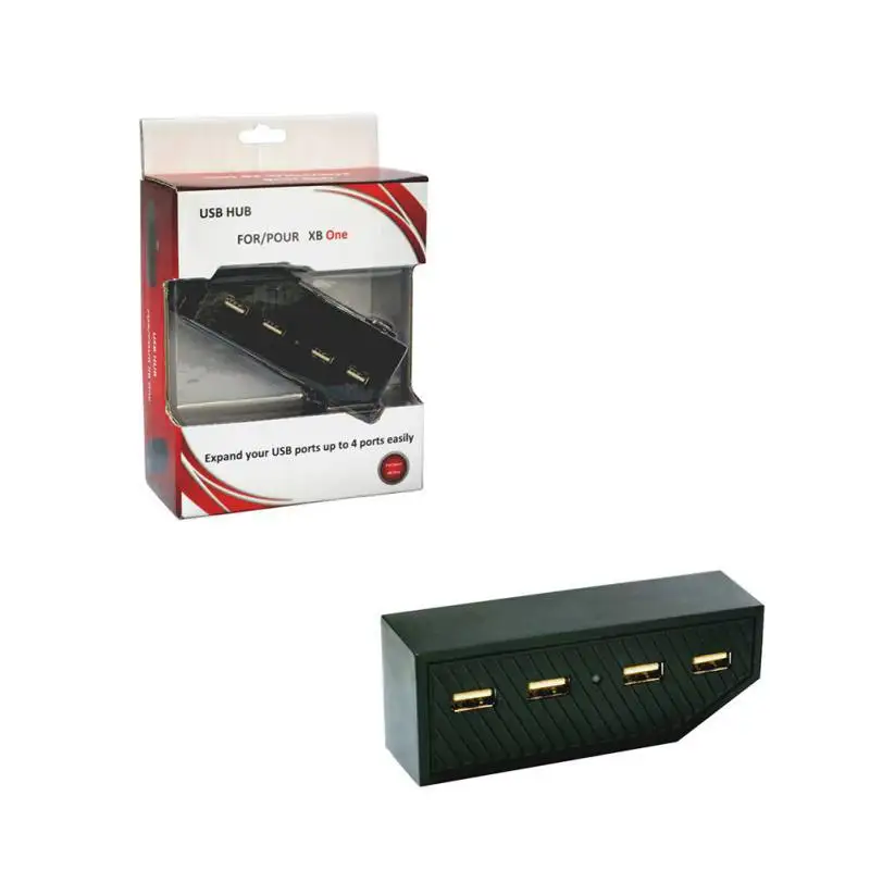 4 порта USB концентратор расширительный адаптер сплиттер Портативная зарядка Usb