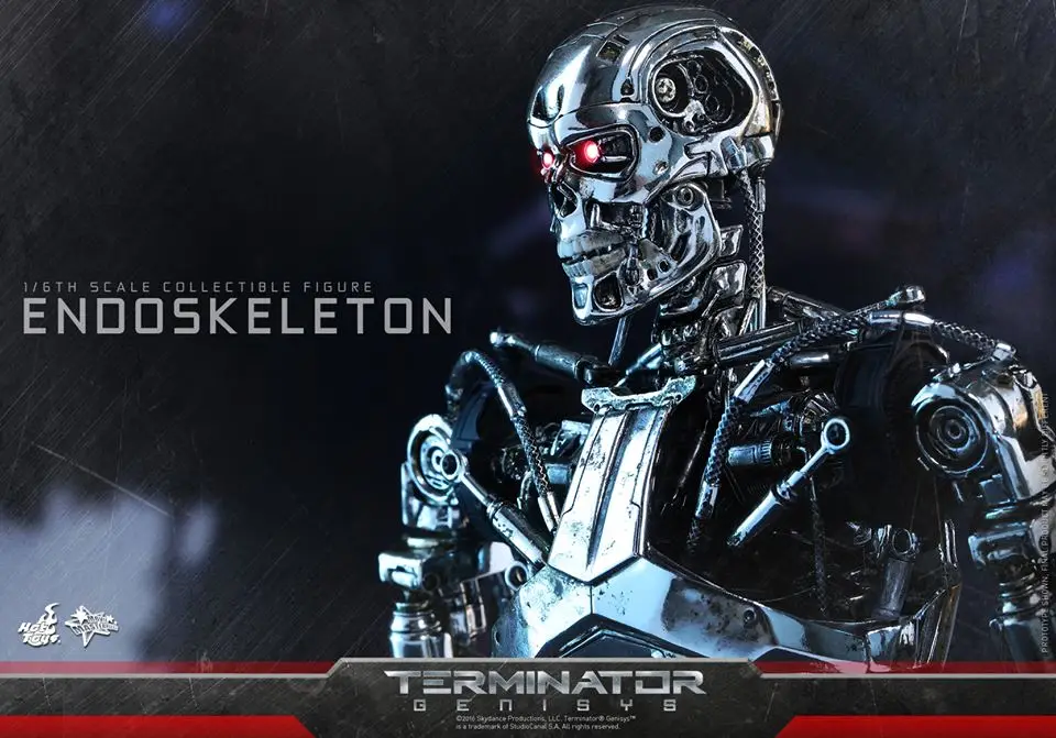 1/6 Terminator Genisys 5 T800 Endoskeleton Коллекция фигурка модель игрушки