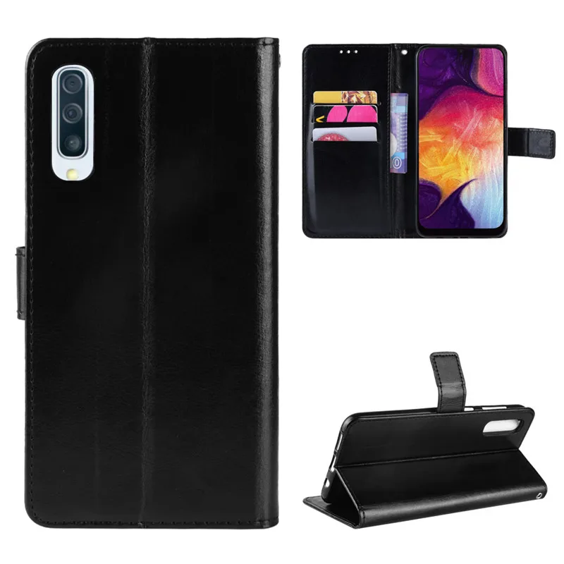 Для Samsung Galaxy A70 силиконовый чехол-кошелек чехол для телефона из искусственной