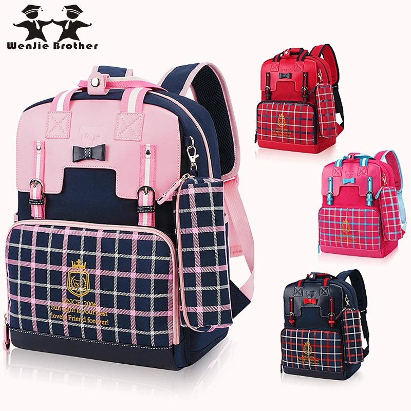 

2019 new Children Waterproof Backpack In Primary School Backpacks Children School Bags For Girls Mochila Infantil