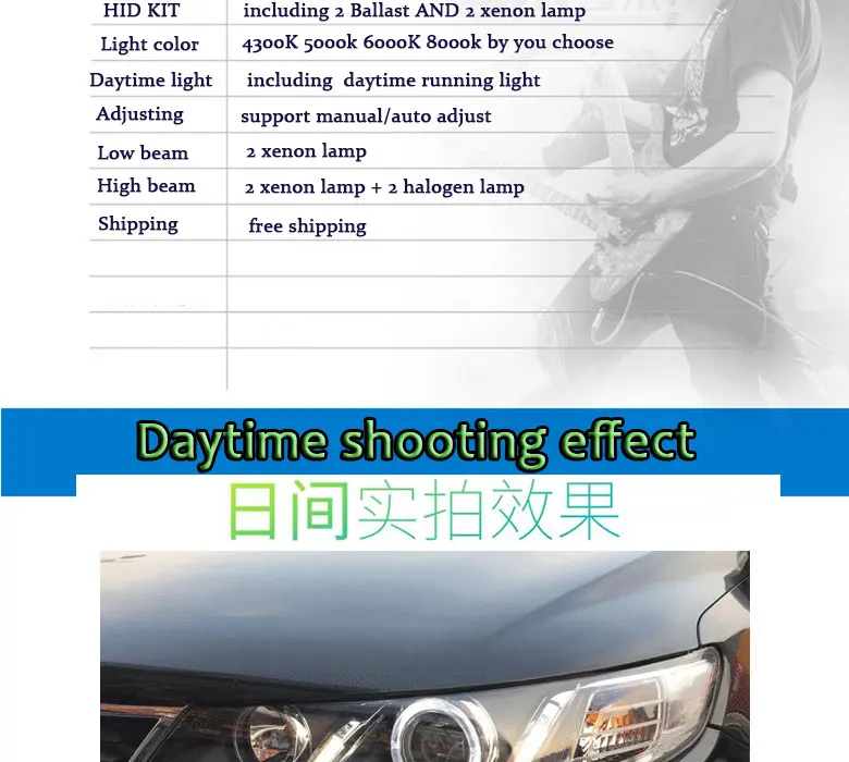 DY_L автомобильный Стайлинг Головной фонарь для Kia Soul 2010-2013 светодиодный фонарь DRL H7/D2H HID Xenon bi xenon объектив